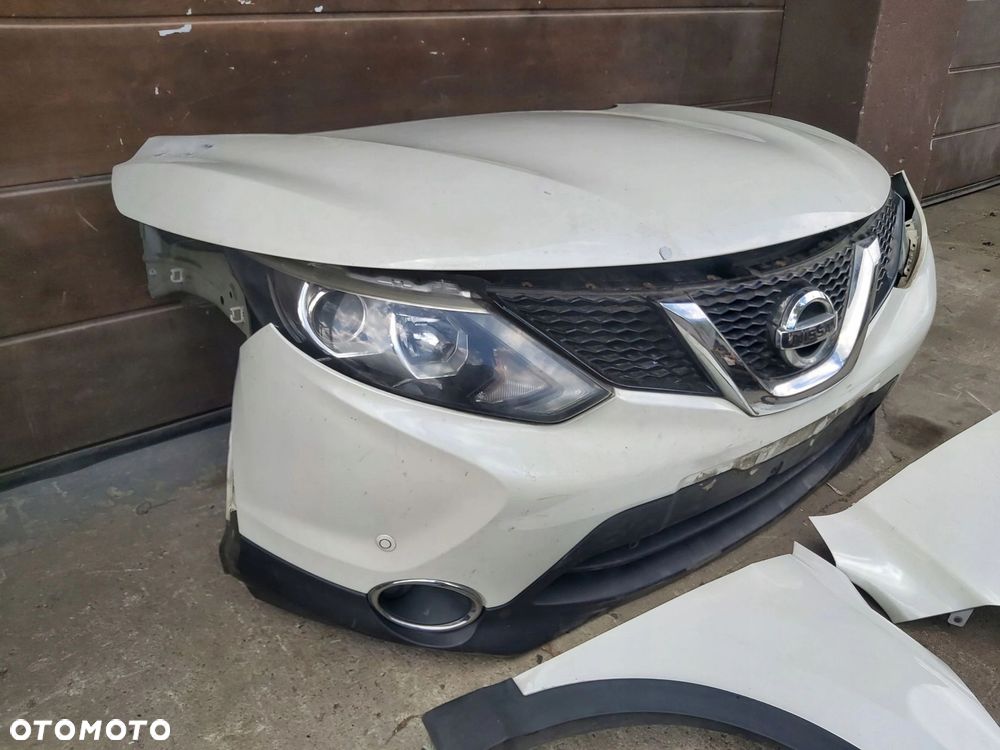 Nissan Qashqai II J11 zderzak lampa pas maska błotnik kompletny przód - 2