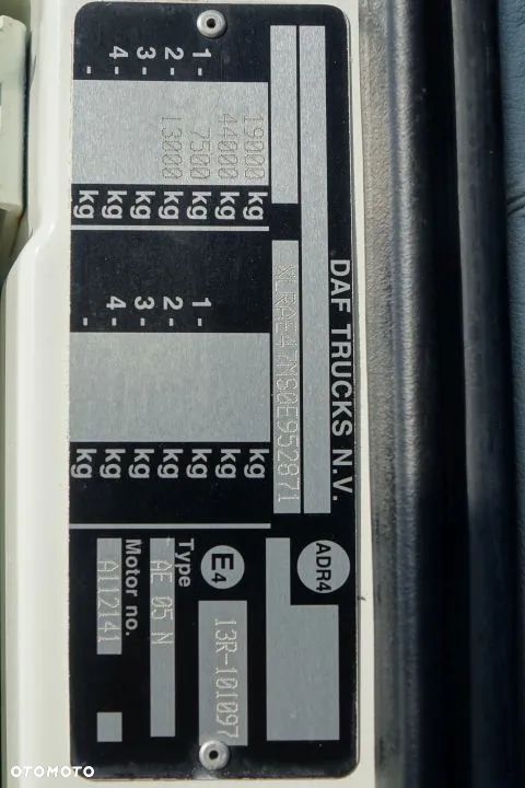 DAF XF 105.510 / BURTO-FIRANKA / EURO5 / AUTOMAT / NOWE PLANDEKI I DACH / PODŁOGA SZYNA-DESKA - 30