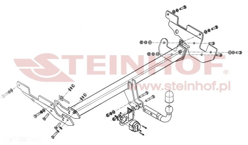 Hak holowniczy + WIĄZKA 7PIN do Mazda CX-5 I od 2012 do 2017 - 2