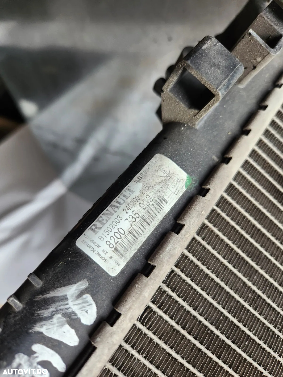 Radiator Racire Apa Antigel Dacia Logan Sandero Benzina Model Cu Clima Cod - 7