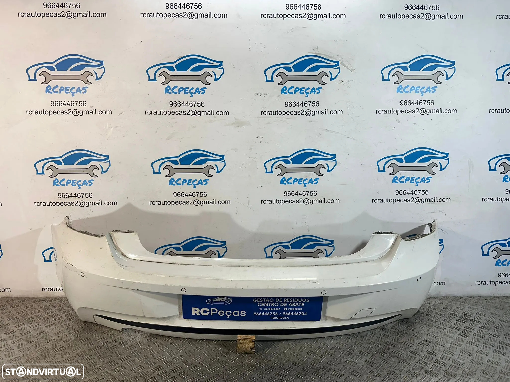 .Parachoques Traseiro Tras Original BMW Serie 1 F20 5 portas F21 3 portas Sport 2011 a 2015 - 4