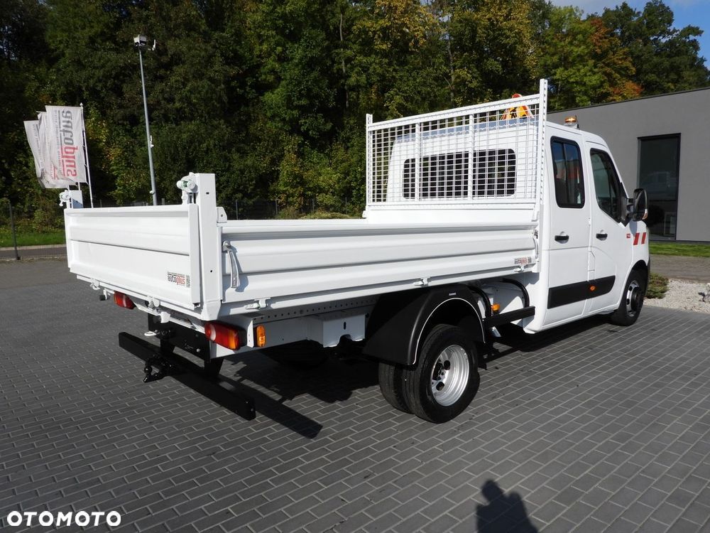 Renault MASTER WYWROTKA PODWÓJNA KABINA DOKA 6 MIEJSC TEMPOMAT LEDY BLIŹNIACZE KOŁA KLIMATYZACJA  165KM - 14