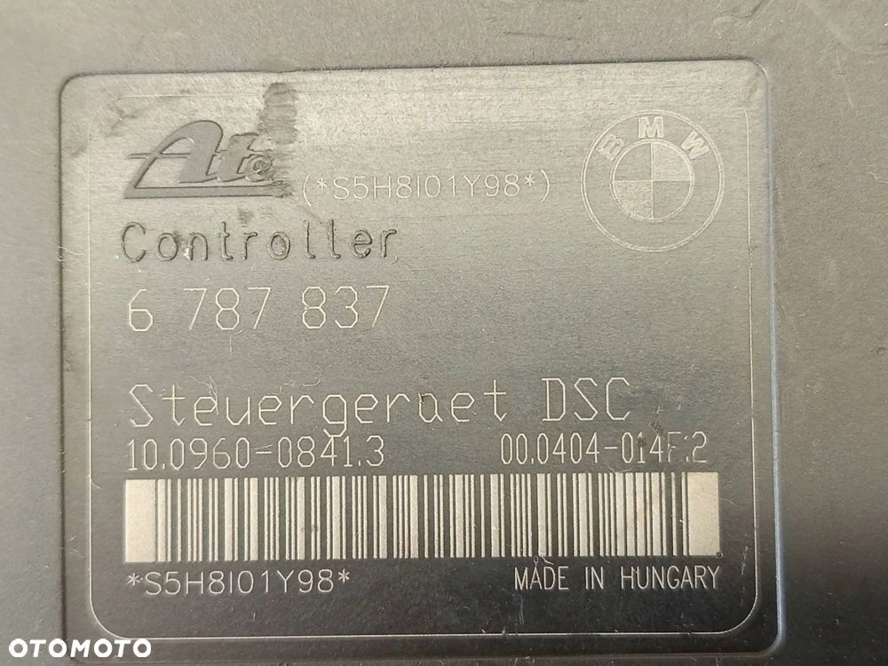 POMPA ABS STEROWNIK BMW 3 E90 E91 1 E87 E81 6787836 6787837 - 2