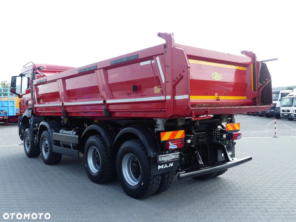 MAN TGS 41.470 / 8x8 / WYWROTKA MEILLER 3-STR HYDROBURTA / MANUAL / - 16