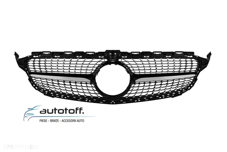 Grila centrala Mercedes C-Class W205 S205 C205 A205 (14-18) Diamond Design - 1
