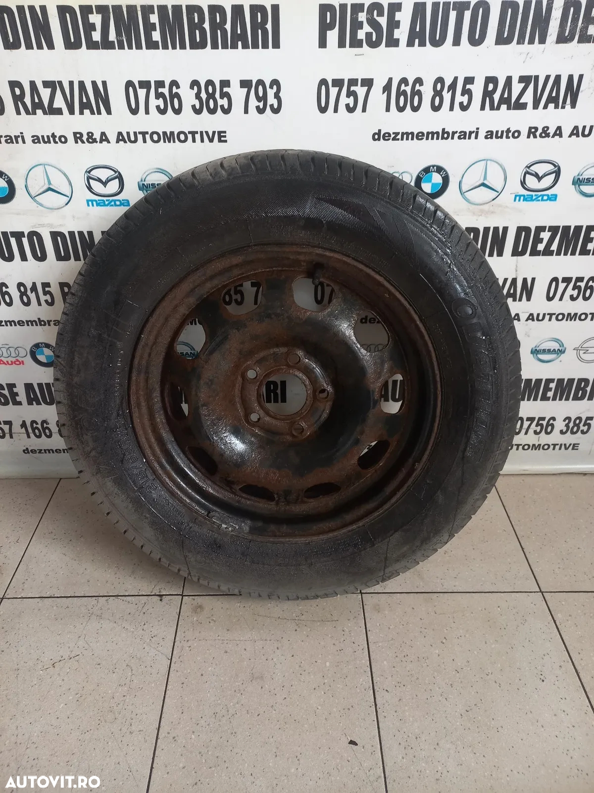 Janta Tabla Rezerva Dacia Duster R16 215/656R16C - Dezmembrari Arad - 5