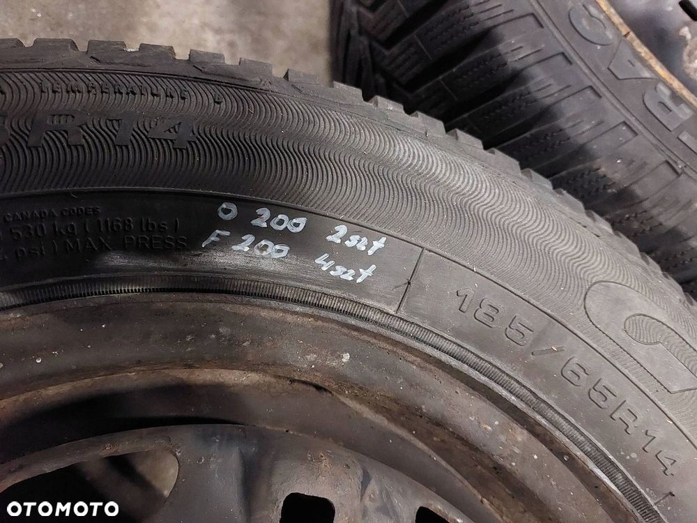 OPONY LETNIE 2 SZT 185/65R14 2005R GOODYEAR GT3 - 10