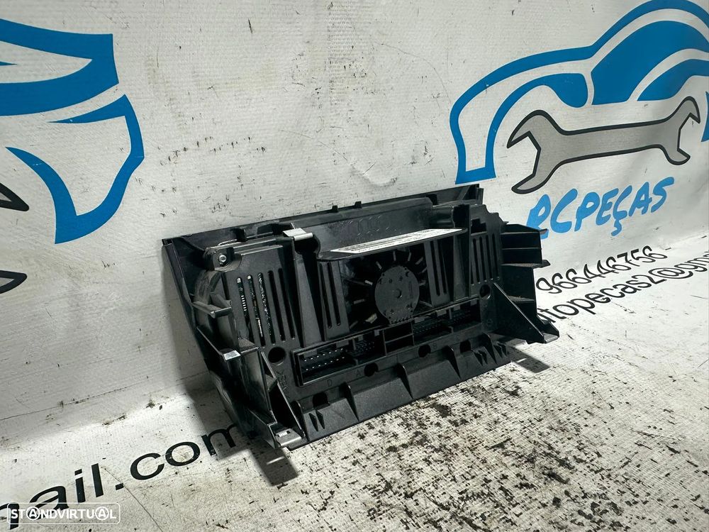 .Climatronic Display Manete Ar Condicionado AC Sofagem Original Audi 8P0820043BG 2004 - 2012 - 6