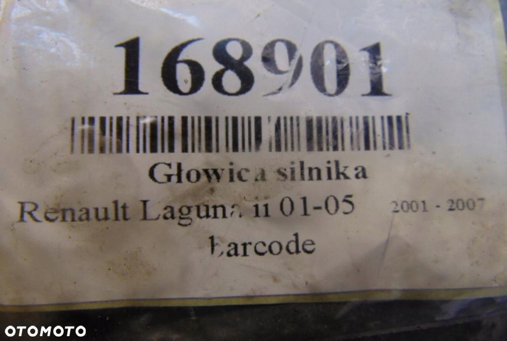 RENAULT LAGUNA II 1.8 GŁOWICA SILNIKA 8200114807 - 14