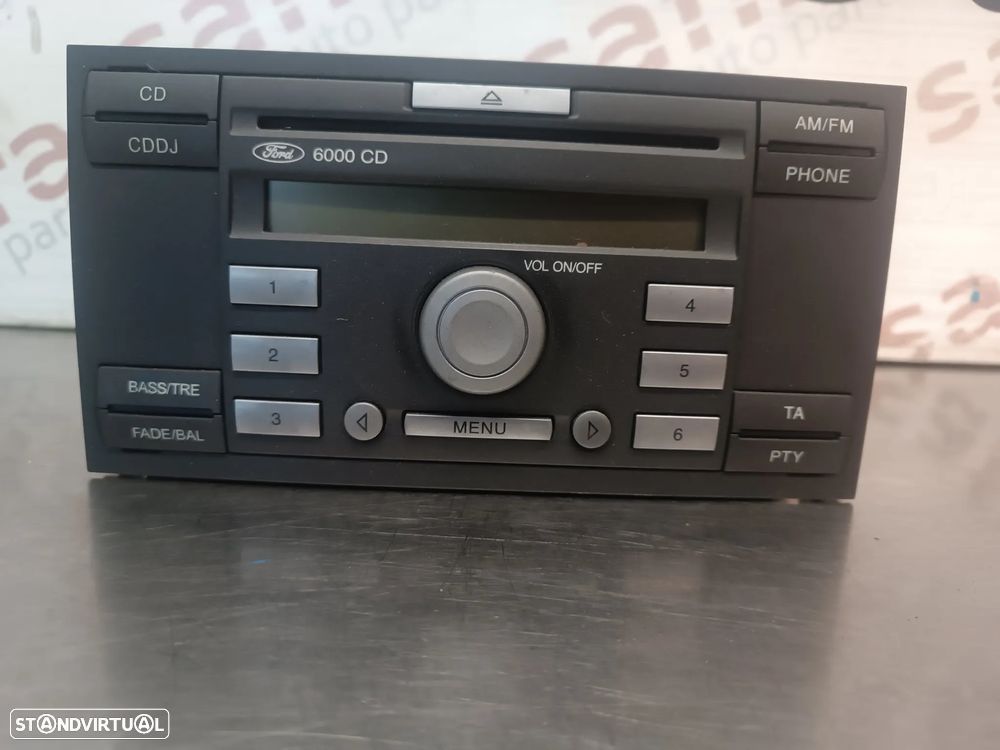 AUTO-RADIO ORIGINAL FORD FOCUS II / C-MAX 6000CD 4M5T18C815AE - 1