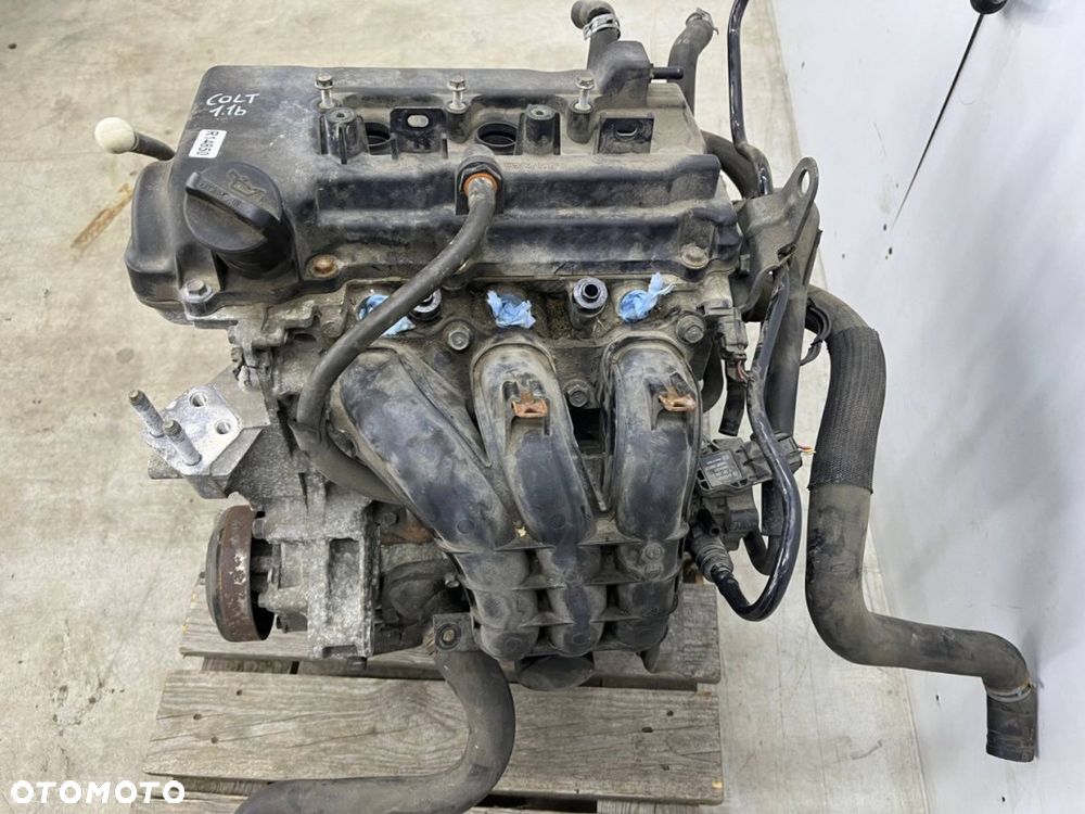 Silnik Mitsubishi Colt VI 6 z30 CZ Forfour w454 1.1b benzyna kod 3a91 głowica słupek PRZEBIEG 155000 - 10