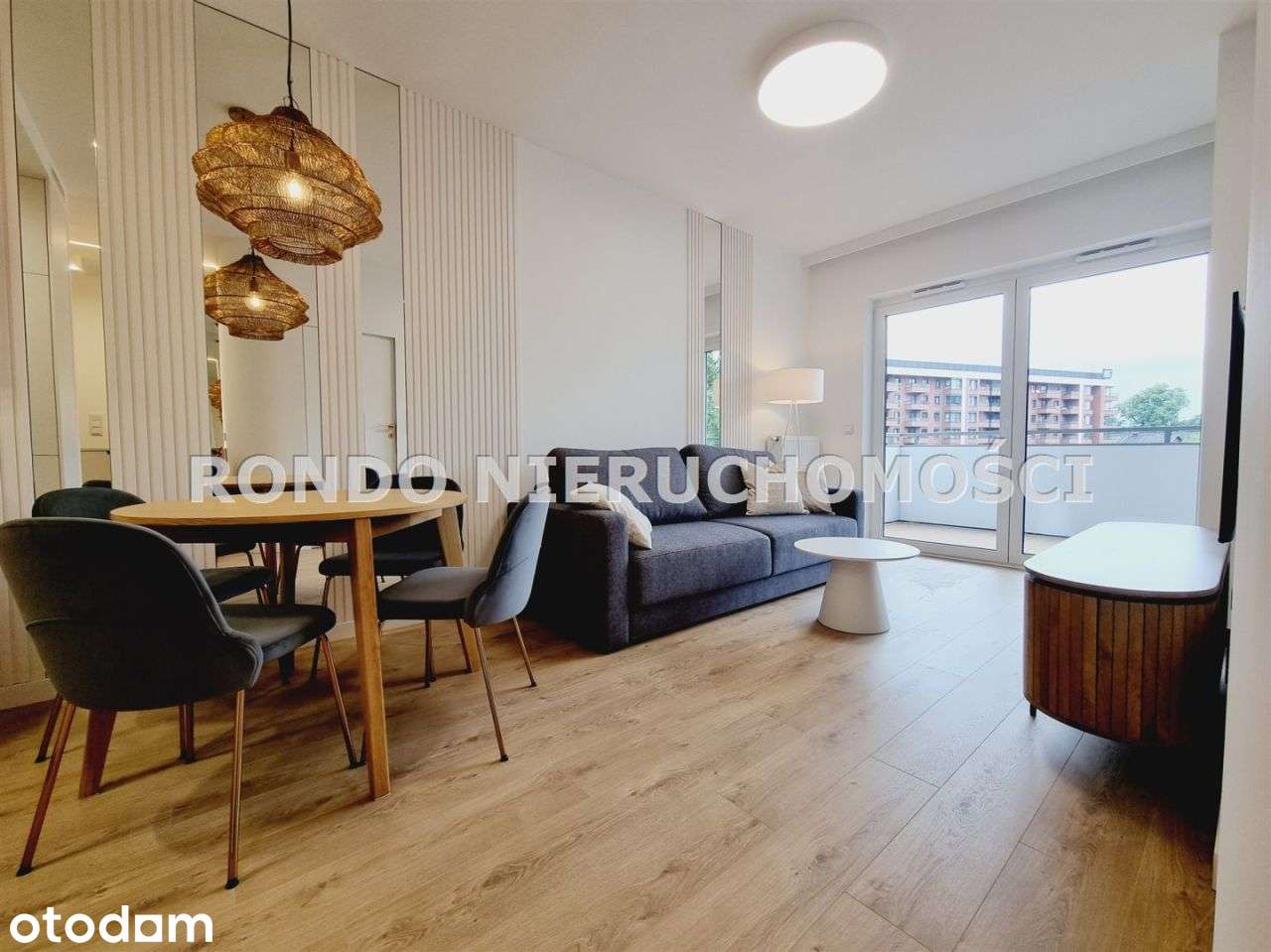 Kępa Mieszczańska,parking,40m2pok,1-bedr for rent