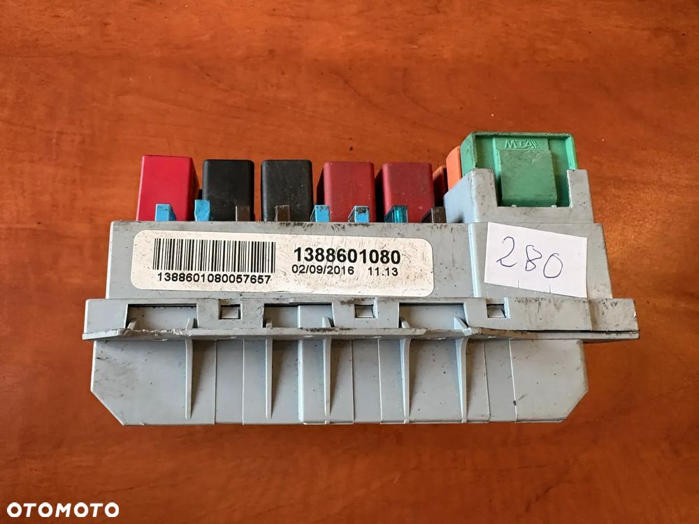 JUMPER BOXER FIAT DUCATO LIFT 12- 21 skrzynka bezpieczników 1388601080 - 2