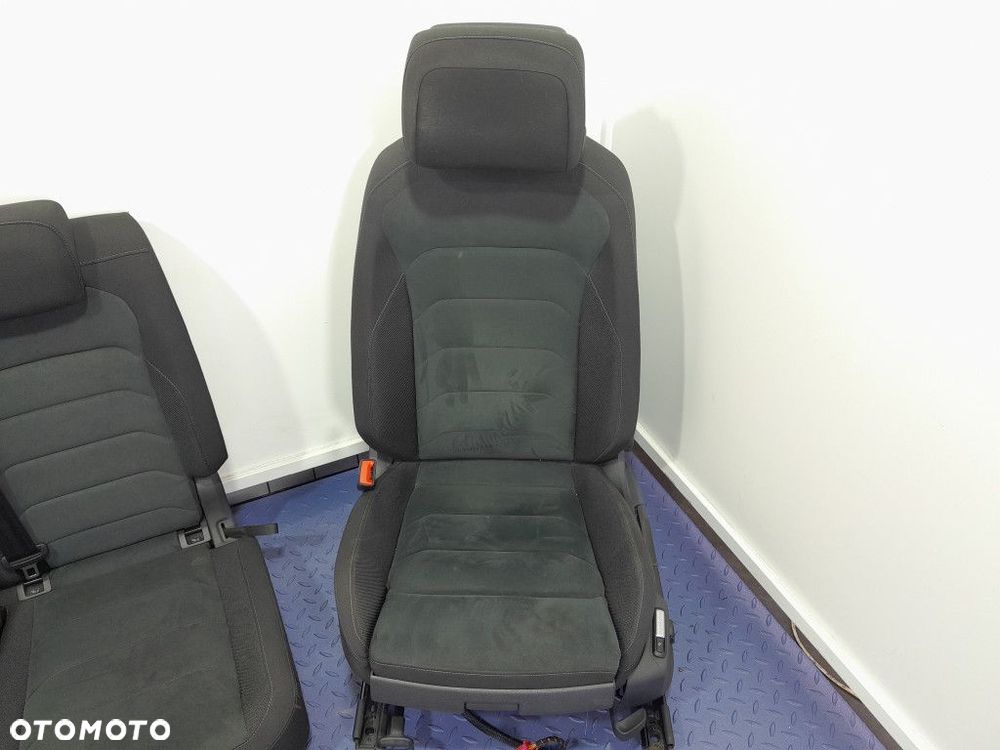 VW TIGUAN II FOTELE KANAPA KOMPLET WNĘTRZE ALCANTARA ERGO ACTIVE - 7