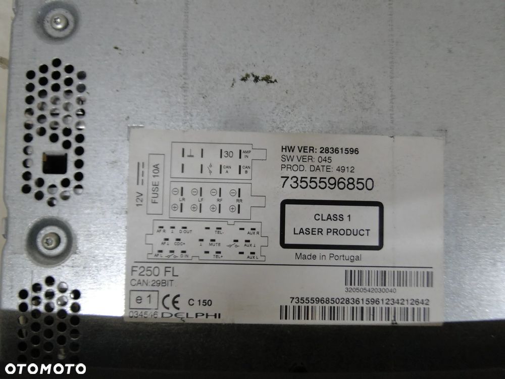BOXER JUMPER DUCATO III 3 LIFT RADIO RADIOODTWARZACZ CD - 7