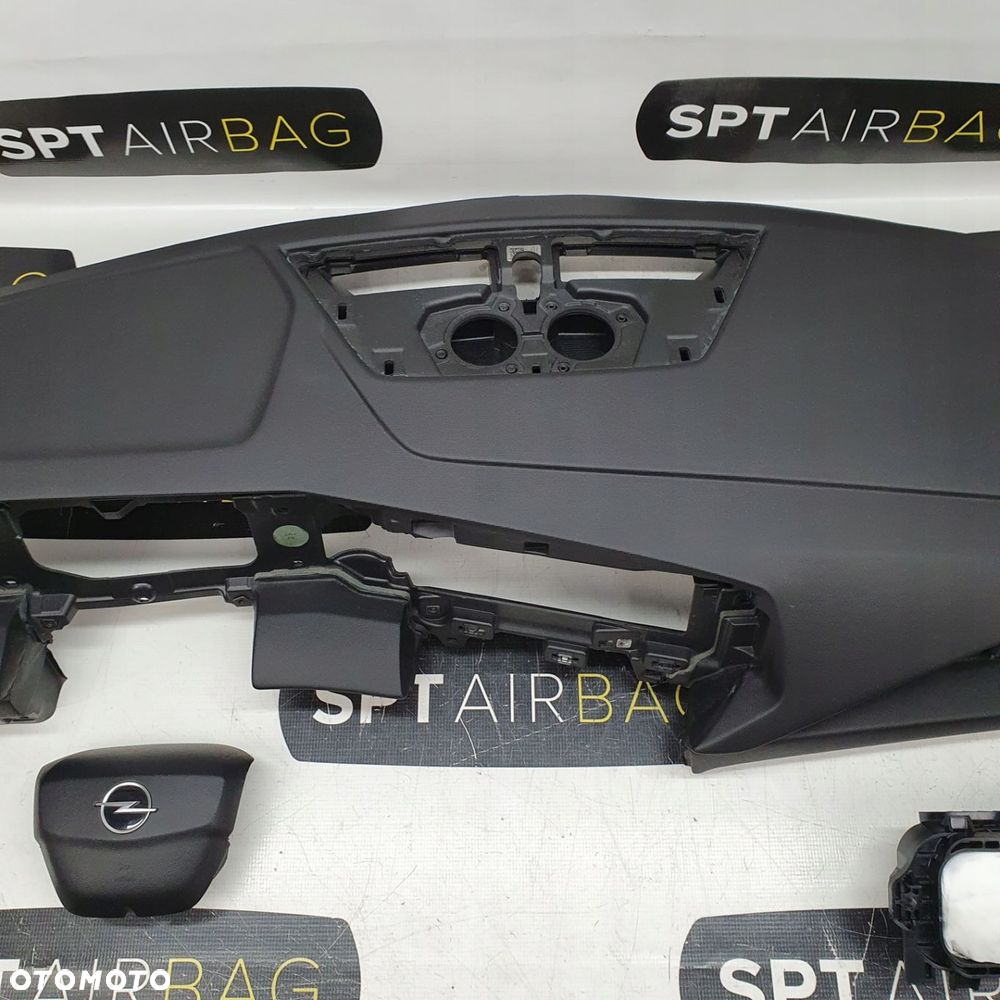 OPEL ASTRA L 6 VI DESKA ROZDZIELCZA KONSOLA KOKPIT PULPIT PODUSZKI AIRBAG AIR BAG PASY KIT SET - 3