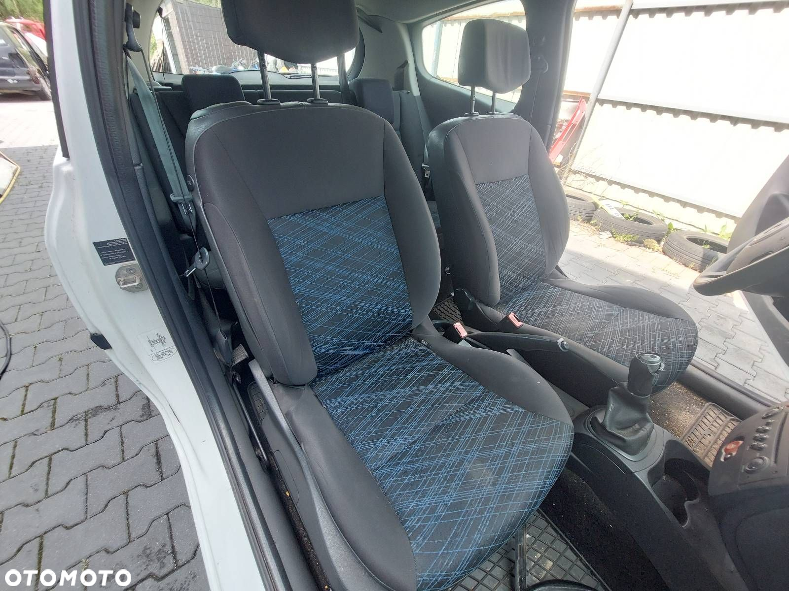 FOTELE KOMPLET LEWY PRAWY KANAPA TYŁ + BOCZKI RENAULT CLIO III - 2