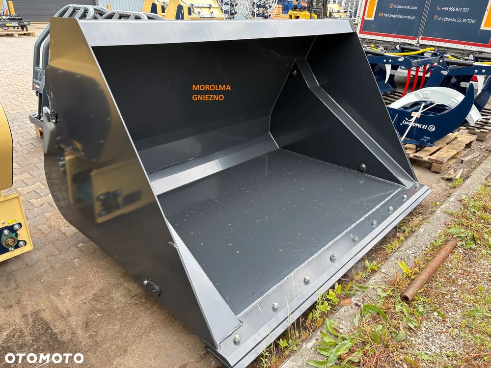 Łyżka objętościowa wysokiego wysypu FK MACHINERY 240 cm MHTBM240 szufla wysokiego rozładunku 1,76 m3 - 7