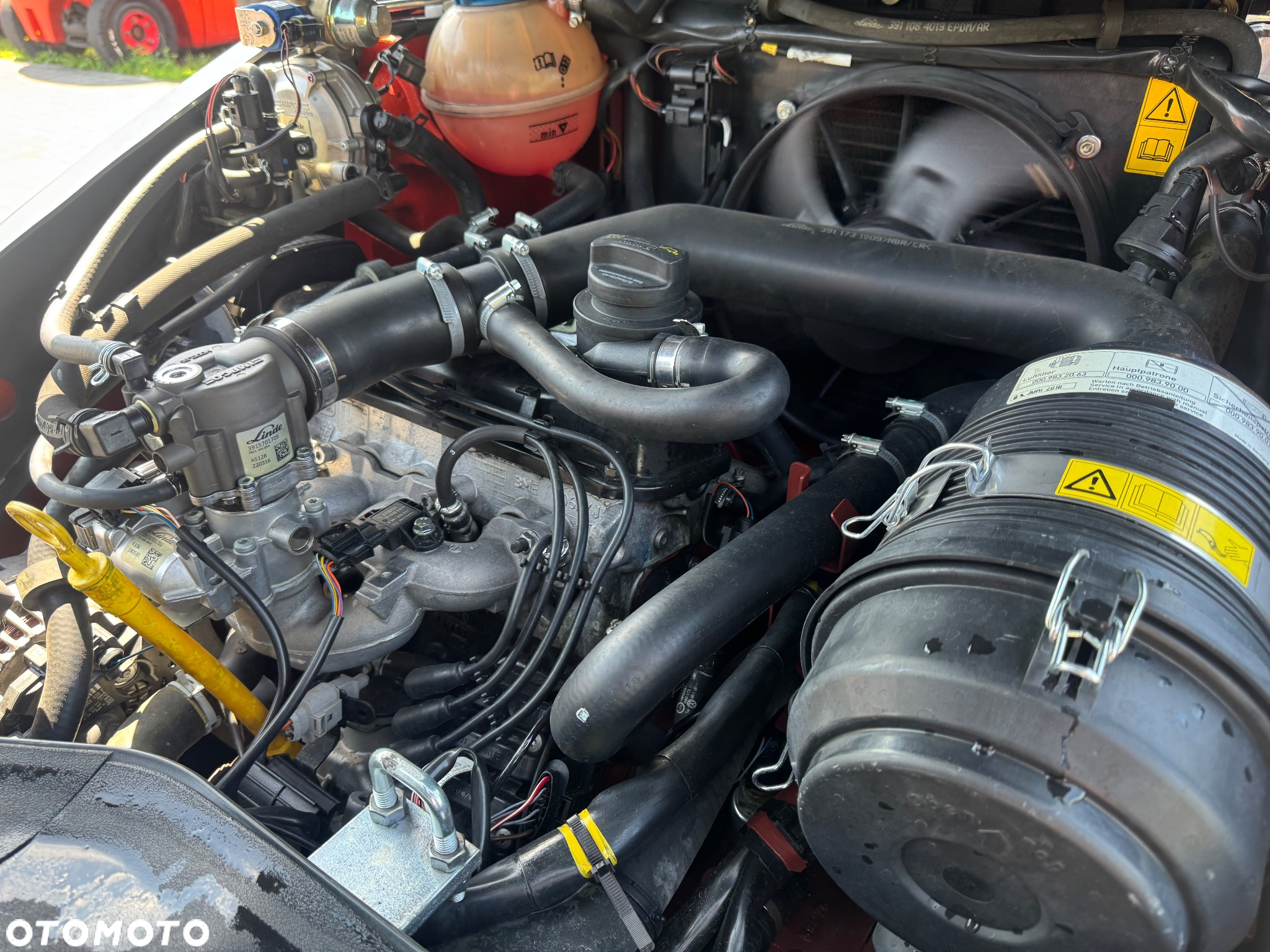 Linde Linde H16 Evo 2018 8460mth  triplex  przesuw  4 sekcje wolny skok h20 h18 toyot - 7