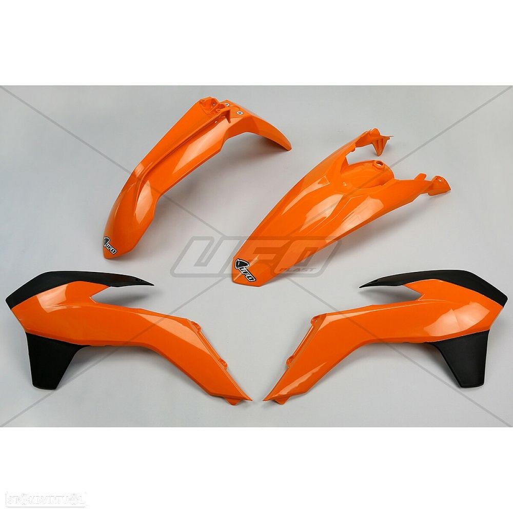 kit plasticos ufo ktm exc / exc-f - ktkit516-999 - 1