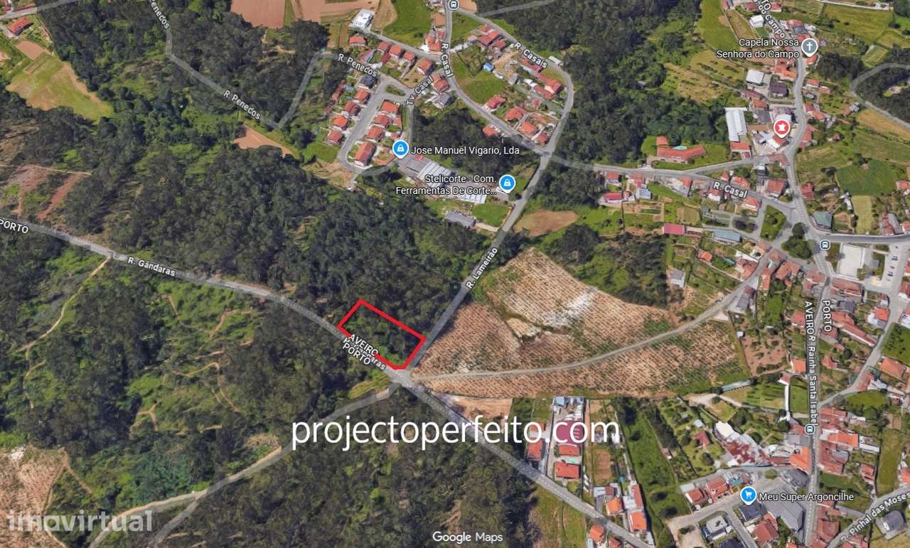 Lote de Terreno  Venda em Argoncilhe,Santa Maria da Feira - Grande imagem: 2/5