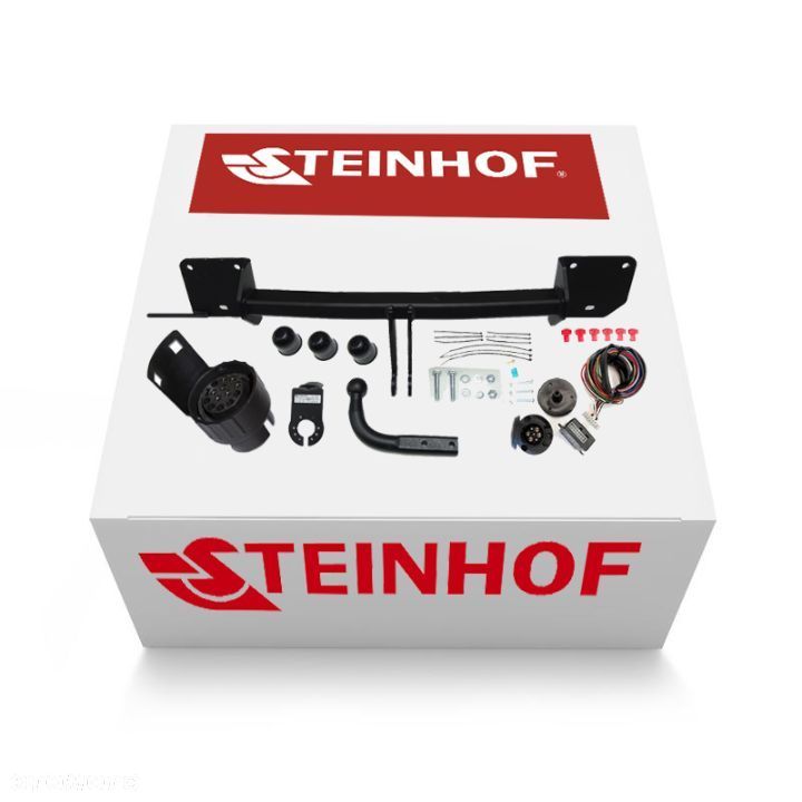 POLSKI STEINOF HAK HOLOWNICZY + MODUŁ + WIĄZKA 7PIN/13P BMW X1 E84 od 2009 do 2015 - 9