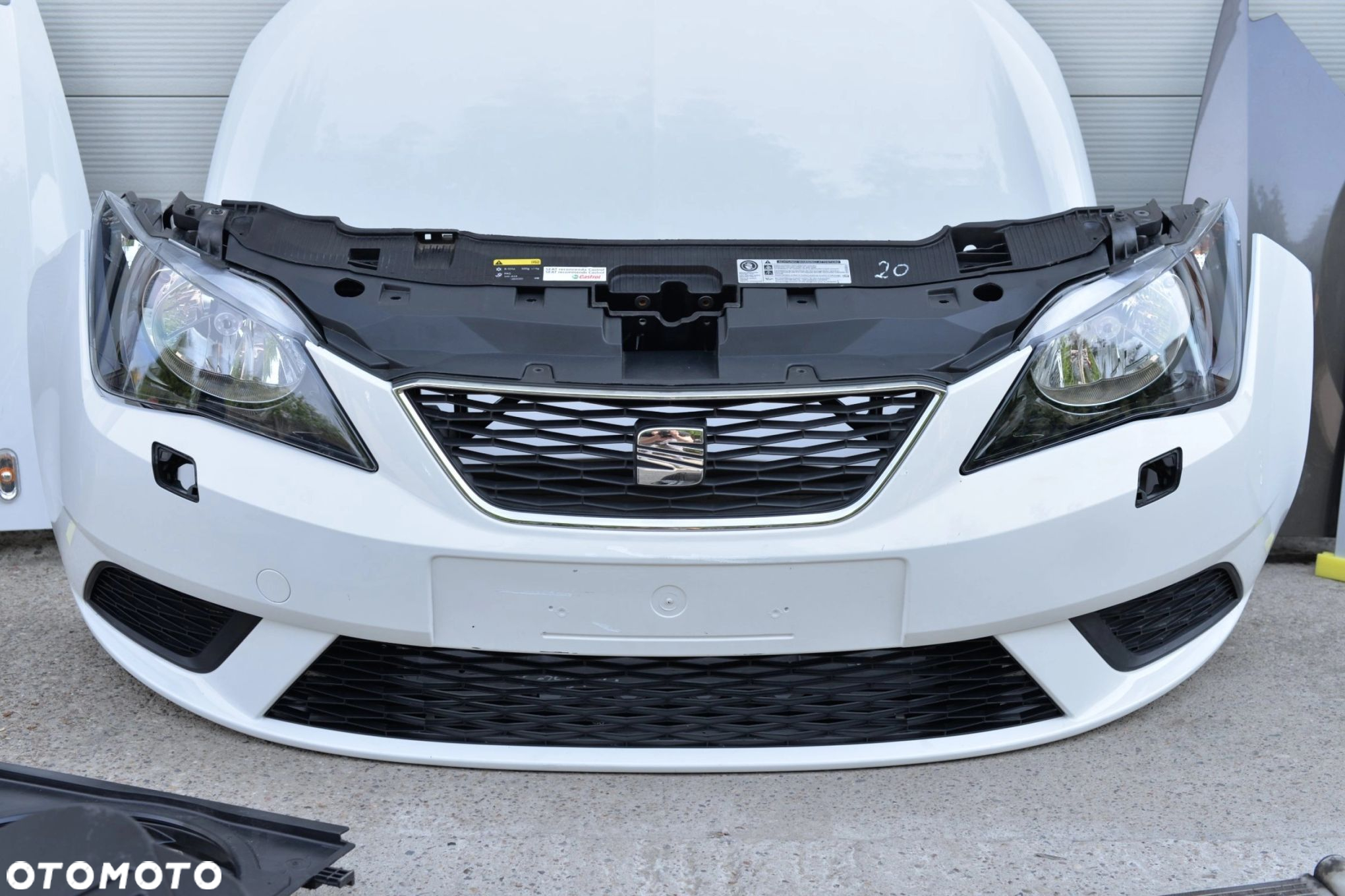 MASKA ZDERZAK GRILL BŁOTNIK LAMPA H7 XENON PAS BELKA SEAT IBIZA 12- 6J - 6