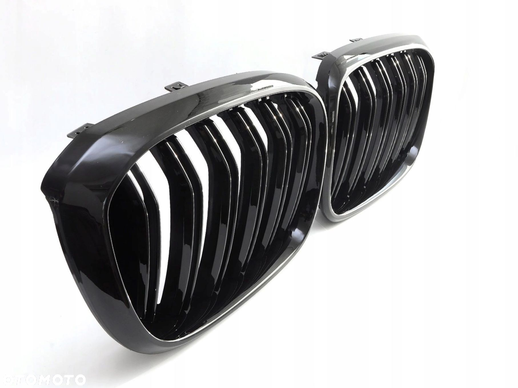 Atrapa Nerki Grill Czarny Połysk 2szt M-Performance BMW X3 G01 X4 G02 - 5