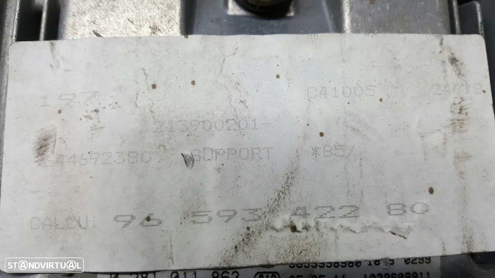 CENTRALINA DO MOTOR UCE CITROEN C4 COUPÉ VTR - 4