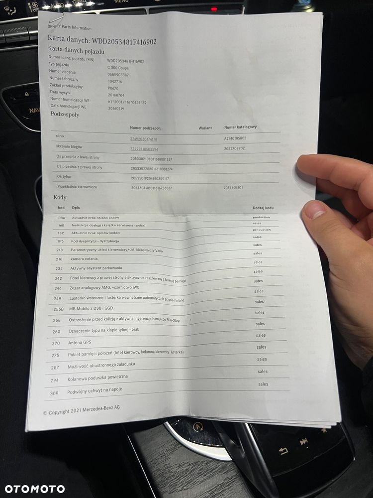 Mercedes-Benz Klasa C 300 7G-TRONIC - 14