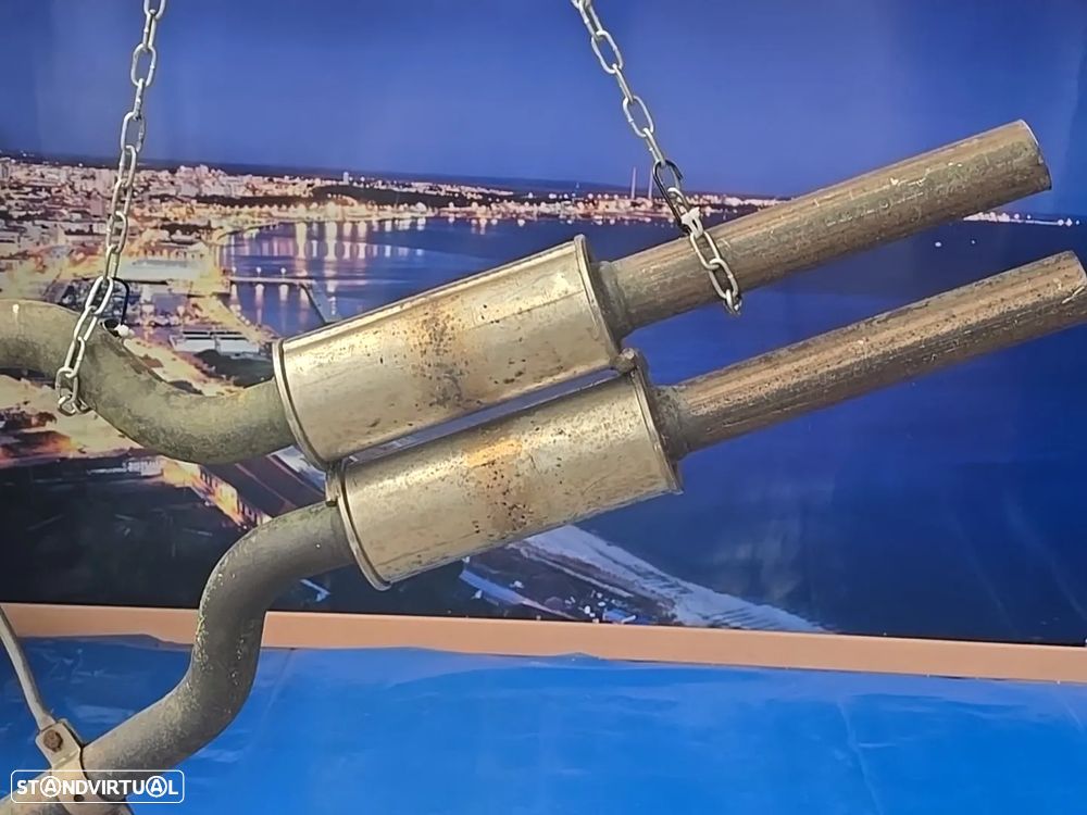 BMW Série 7 E65 E66 745i V8 Silencioso Traseiro panela de Escape Muffler OEM Original 2001- - 7