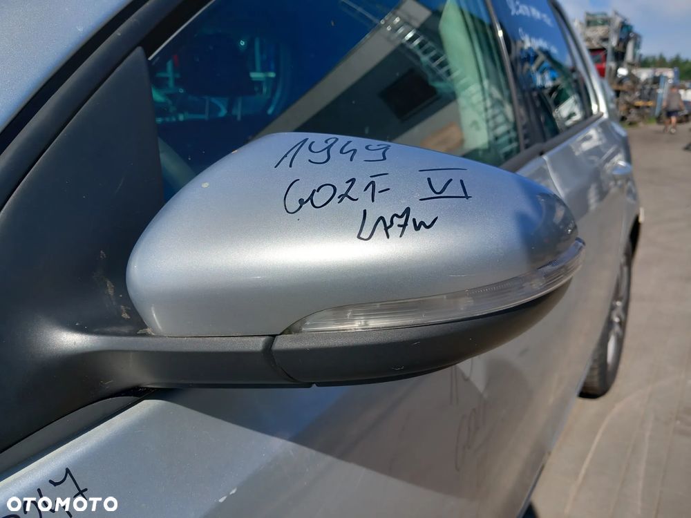 VW GOLF VI LUSTERKO LEWE PRZEDNIE LEWY PRZÓD KOLOR: LA7W
