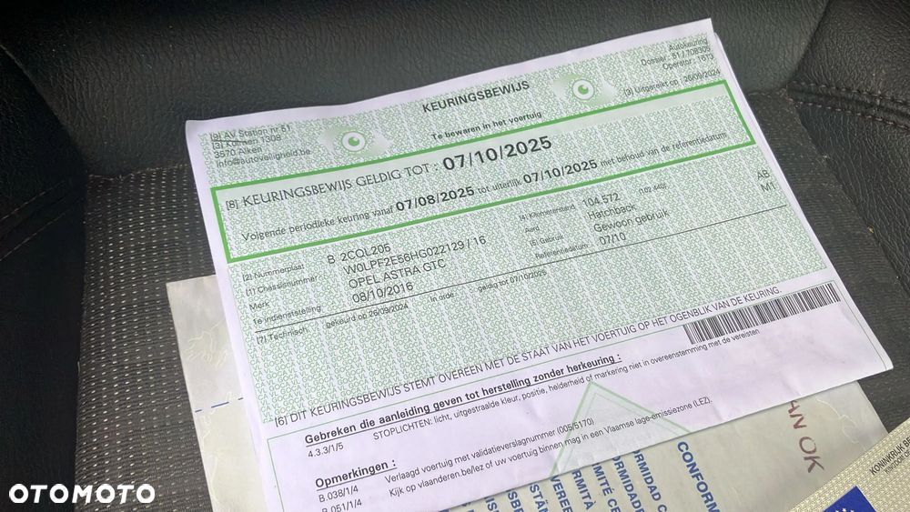 Opel Astra IV GTC 1.6 T SIDI Sport S&S EU6 - 13