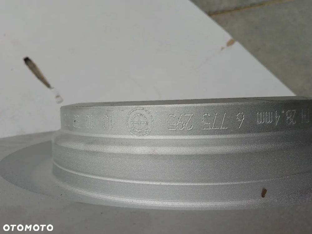 TARCZA HAMULCOWA TYŁ BMW F03 N63 N74 6775295 NOWA - 4