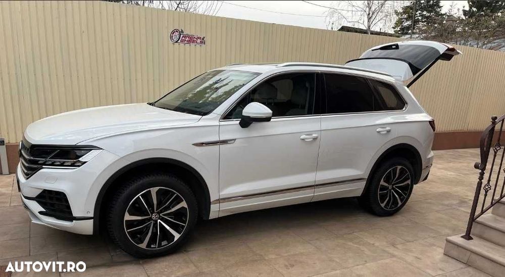 Jante Noi 20 inch Originale VW Touareg 3 CR R20 Negru Diamond Cut - 8