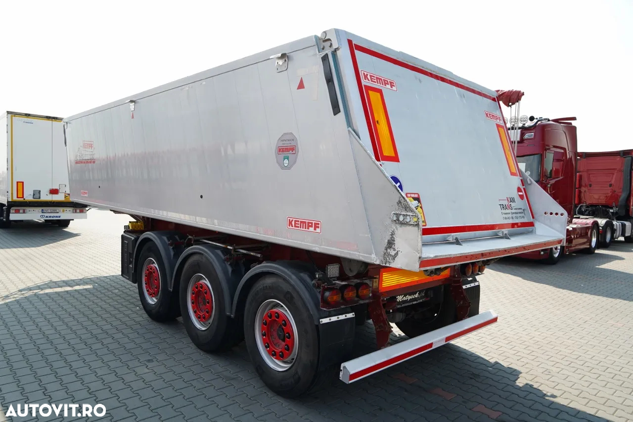 Kempf BASCĂLĂTOR KEMPF / ALUMINIU / 25 m³ / AXE MERCEDES / AXĂ RELAXABILĂ - 3