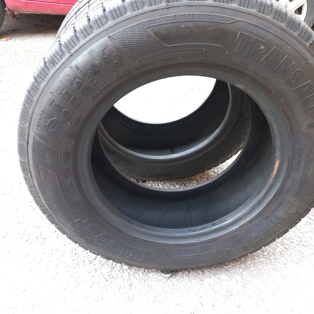 4 opony zimowe Kleber 215/65R15C 2022r i 2023r. bieżnik 6.5 i 8,5 mm / nie Michelin, Fulda, Dębica / - 7