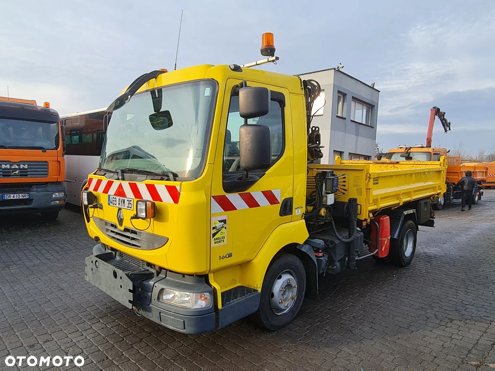 Renault Midlum 160DXi Wywrotka 3 str HDS HMF Specjalny Czołownica Solarka Piaskarka - 31