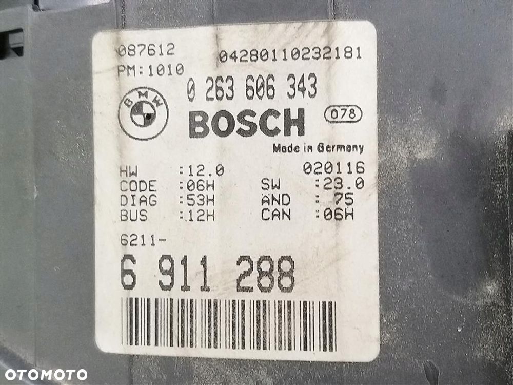 Licznik ZEGARY BMW Seria 3 E46 1998-2007R 2.0D 150KM 299TYS  1031098170 - 6