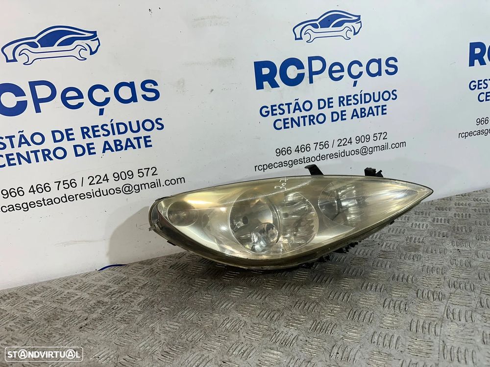 .Oticas Farol Frente Frontal Esquerda Direita Original PSA Peugeot 307 9634369280 9634369380 2000 a 2005 - 10