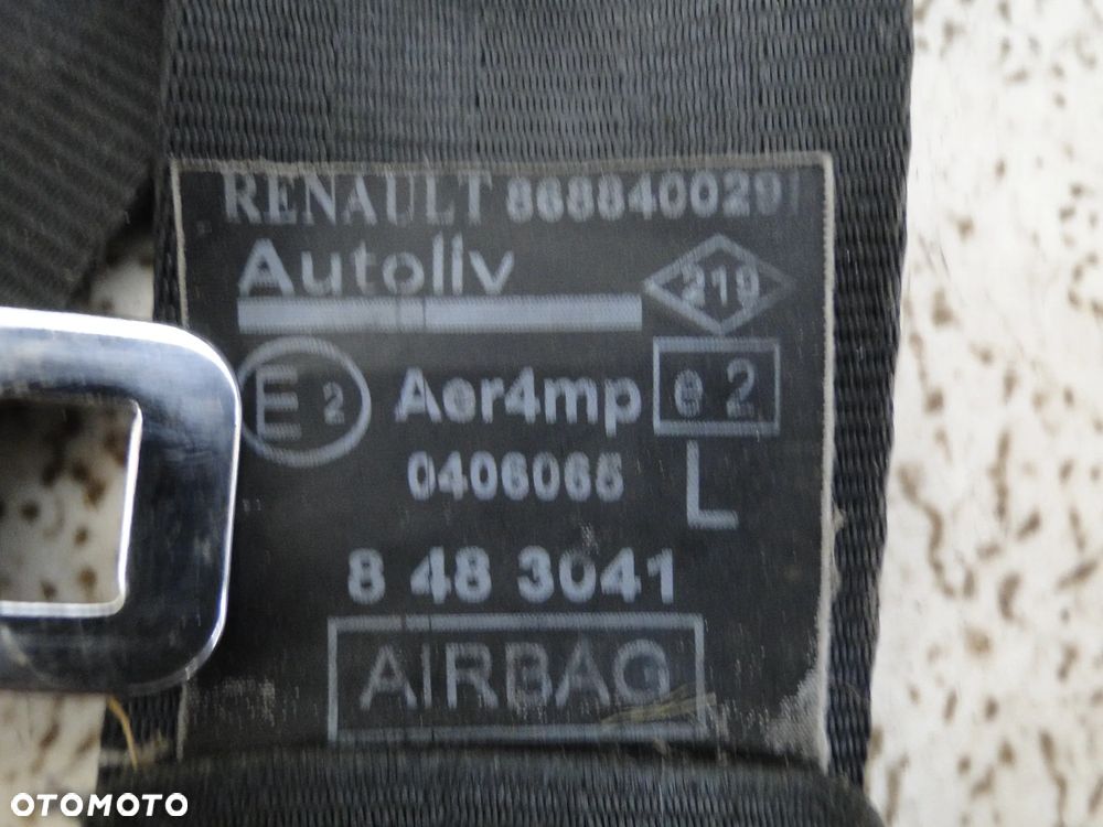 RENAULT LAGUNA III 3 DESKA KONSOLA PODUSZKI AIRBAG PASY SENSOR ORYGINAŁ EUROPA - 19