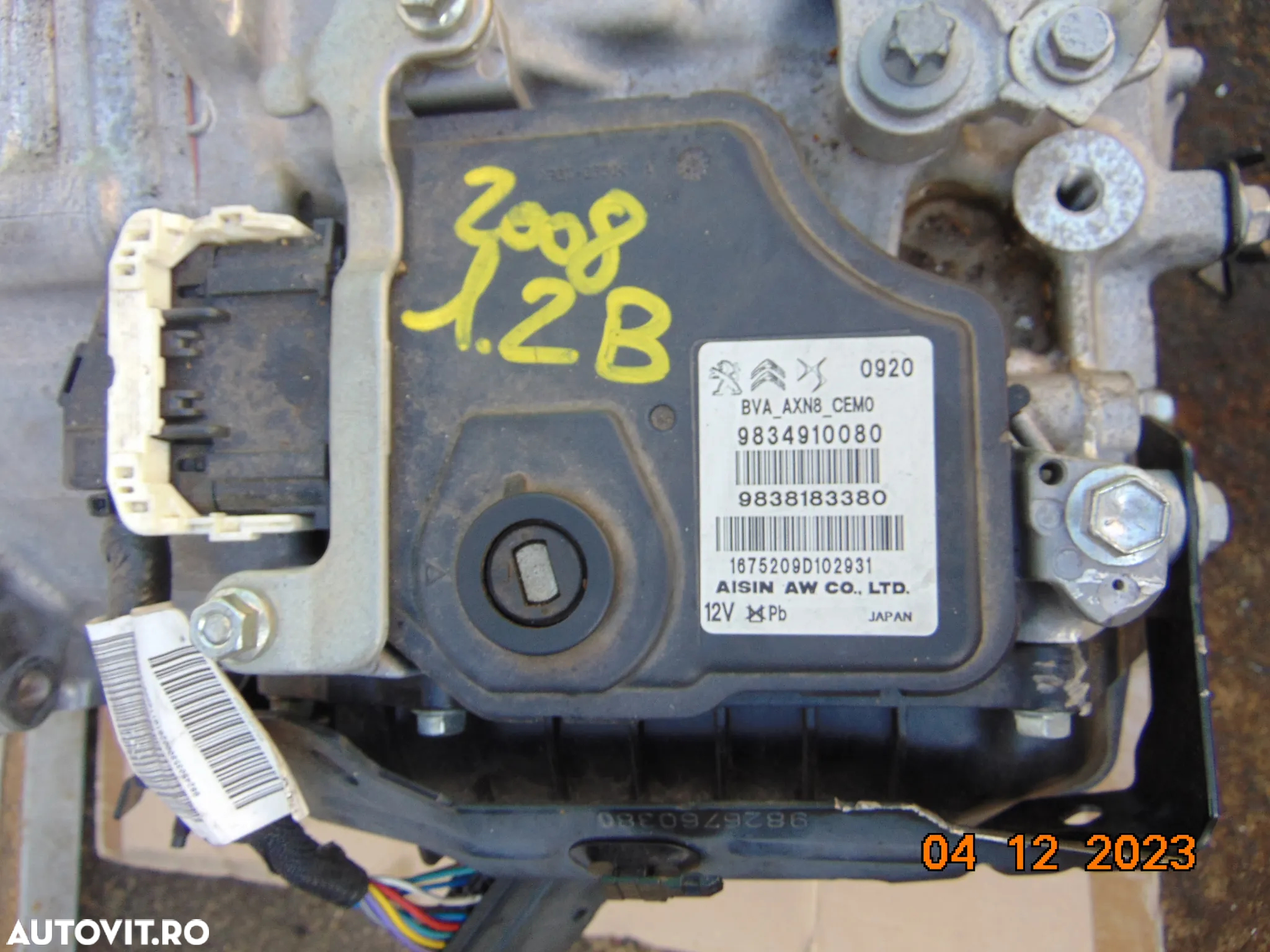 Cutie viteze automata Peugeot 308 208 1.2 benzina awf8g30 peugeot 2007 2008 3008 5008 atn8 Opel gra - 4