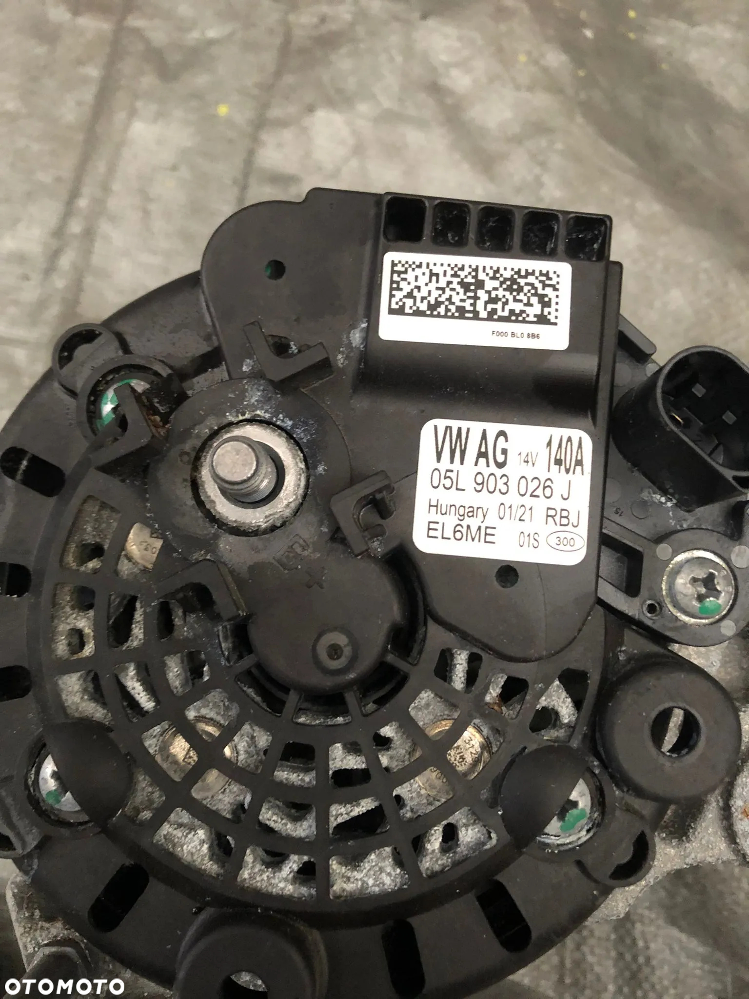 VW SKODA AUDI  TIGUAN II ALTERNATOR 05L903026J - 2