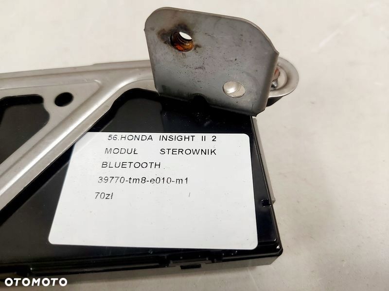 honda insight 2 ii moduł sterownik bluetooth 39770-tm8-e010-m1 - 3