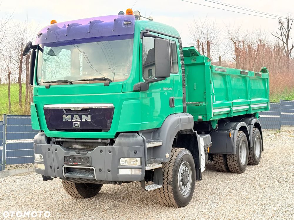 MAN * TGS 26.440 MAN  * Kiper / Wywrotka * 6x6 * Sprowadzona * Bordmatik * Stan Perfekcyjny - 3