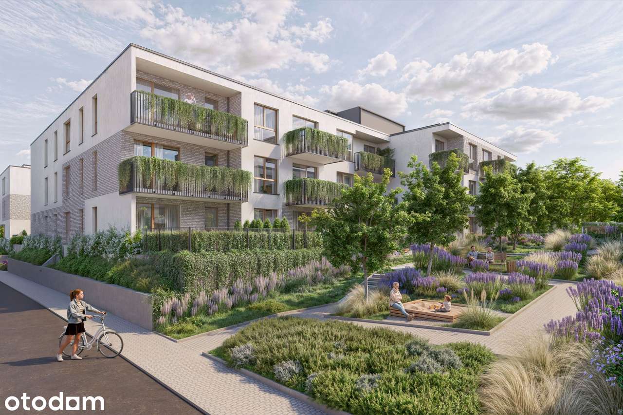 2-pokojowe mieszkanie 44m2 + balkon