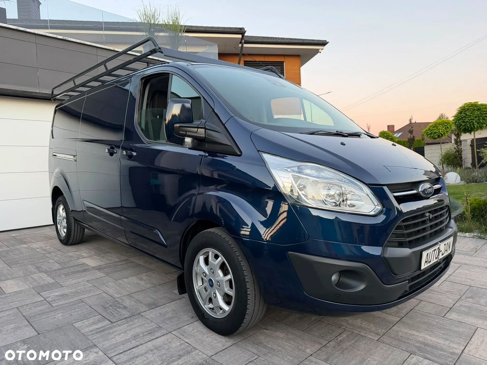 Ford CUSTOM L2H1 Długi Klima Elektryka Navi Tempomat Furgon 3os. 2xPdc Hak - 29