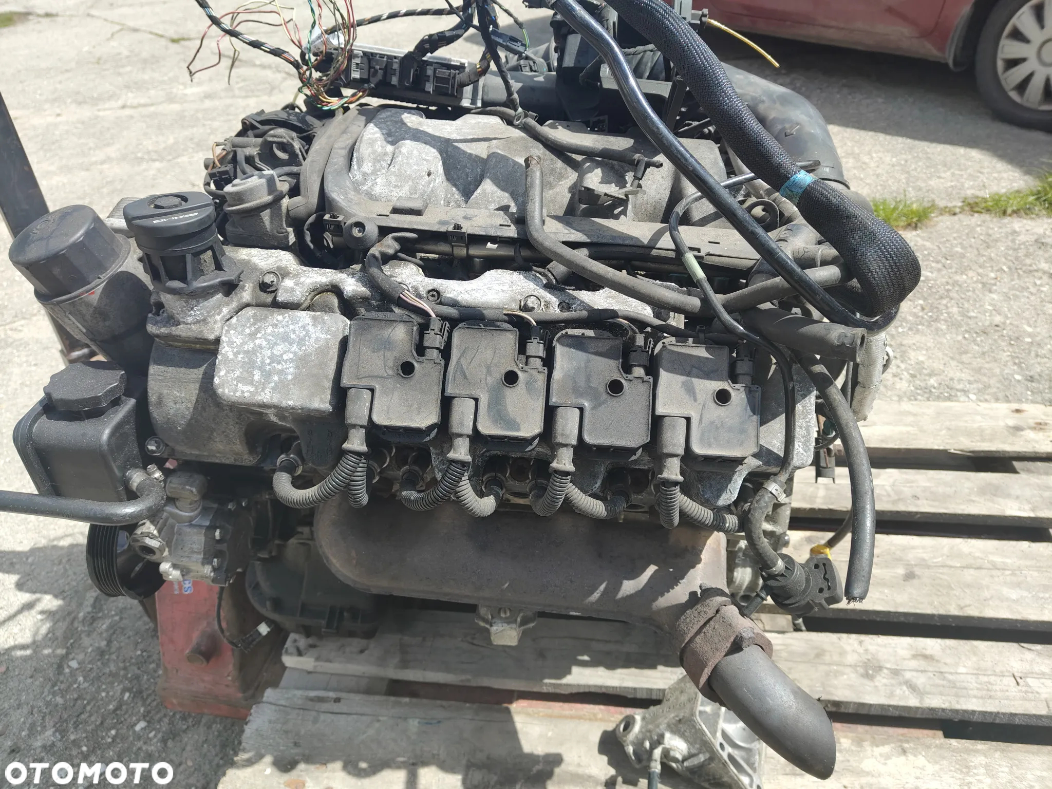 SILNIK KOMPLETNY SWAP Mercedes 5.5 AMG 113981 M113 Ml w163 w220 - 14