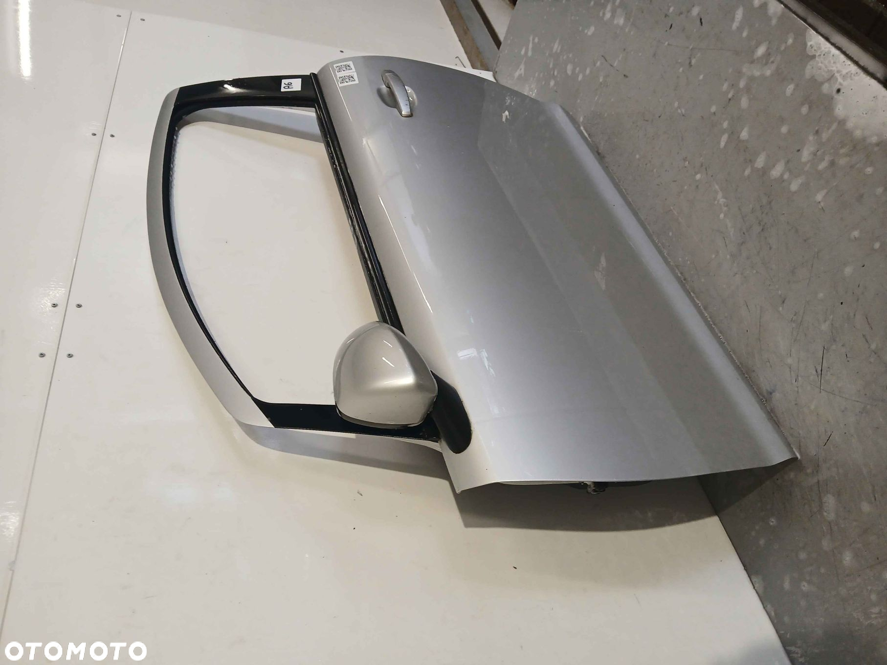 } DRZWI PRZÓD PRZEDNIE LEWE OPEL CORSA D Z157 SREBRNE 3D 3 DRZWI HB - 4