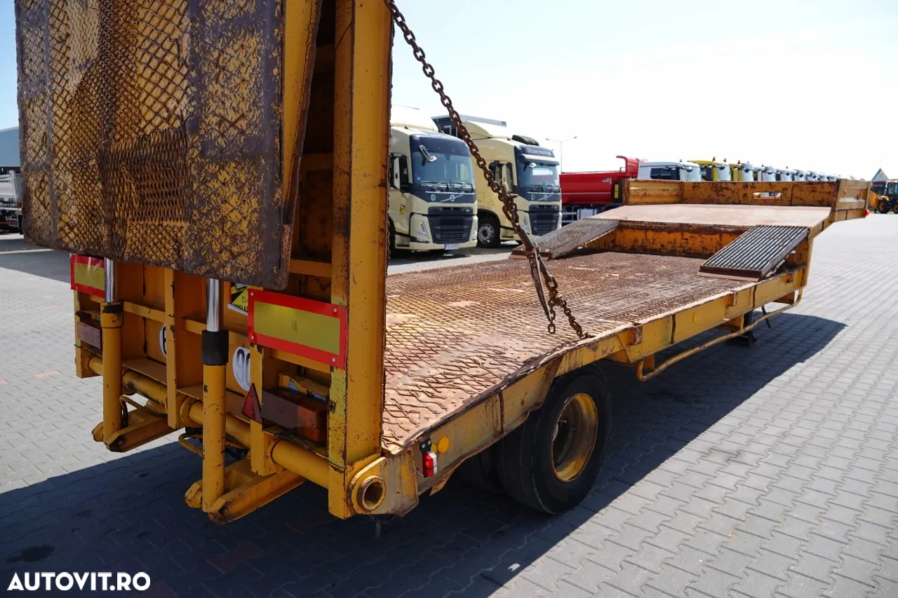 Louault CAMION LOUAULT / RAMPE HIDRAULICE / TROLIU / IMPORTAT - 14